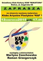 Wystawa Klubu Artystów Plastyków "KAP65"_OKK Miniatura