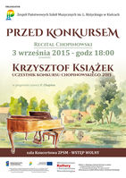 Recital Chopinowski - Krzysztof Książek_Zespół Państwowych Szkół Muzycznych w Kielcach