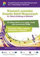 Koncert w Szkole Muzycznej_Zespół Państwowych Szkół Muzycznych w Kielcach