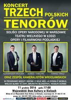 Koncert Trzech Polskich Tenorów_Wojewódzki Dom Kultury