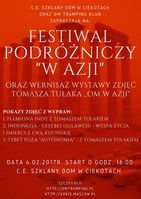 Festiwal Podróżniczy ''Azja''_Centrum Edukacyjne - Szklany Dom