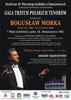 Koncert Bogusława Morka_zobacz info